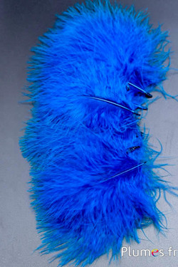 Tacchino marabù - 8-12 cm - turchese